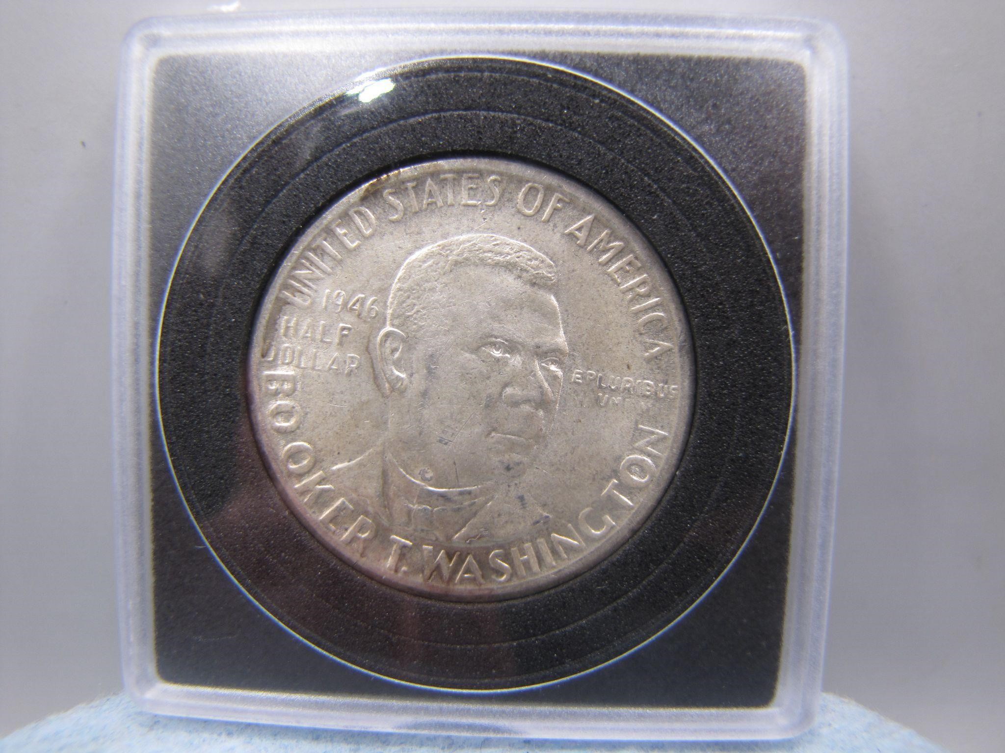 Commemorative U.S. Booker Silver Half Dollar