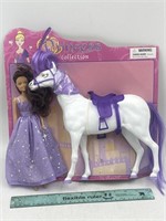 NEW Princess Collection Horse & Doll Playset