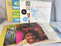 9 Vintage Vinyl Record Albums -The Jackson 5 and