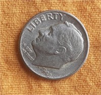 90% SILVER DIME 1948