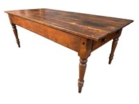 EARLY 19TH CENT. PEGGED PLANTATION TABLE