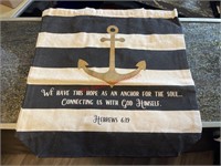 Anchor Hebrew 6:19 canvas tote bag  (backhouse)