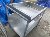 Mobile Stainless breading table