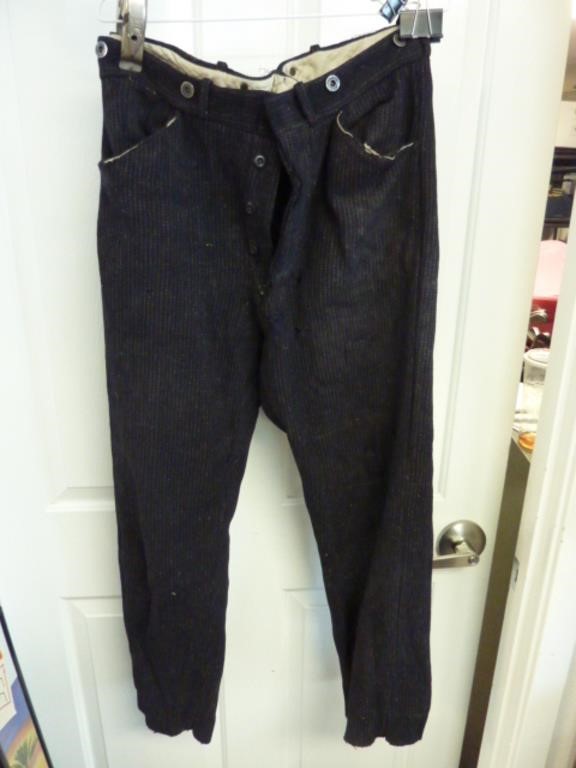 ANTIQUE MEN'S WOOL TROUSERS