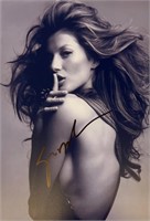 Autograph COA Gisele Bundchen Photo