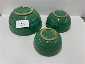 Pfaltzgraff York green bowl set