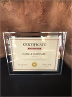 Certificate Frame