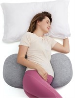Momcozy Portable Pregnancy Pillow for Sleeping, W