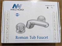 (BC) NIB roman tub faucet by Matco Norca, RT-151