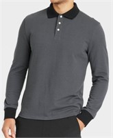 NEW Goodfellow & Co Men's Rugby Polo Shirt - XL