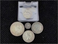 Silver Canada And Us Coins