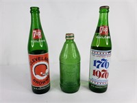 7-Up Commemorative Bottles (3)