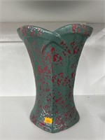 Vintage McCoy vase, approx  91/2in T