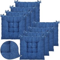 Barydat 8 Pack Corduroy Chair Cushions