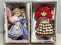 2 Ginny 8in Vogue fashion dolls. In boxes.