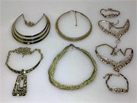 Assorted costume jewelry