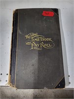 1930s time book