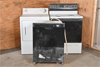 GE Dryer, Roper Range, Whirlpool Dishwasher