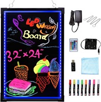 $77  Voilamart LED Message Writing Board  32 x 24
