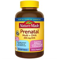 Nature Made Prenatal Multi + DHA  150 Softgels