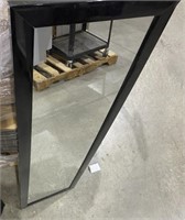 51 Inch Tall Mirror Black Frame