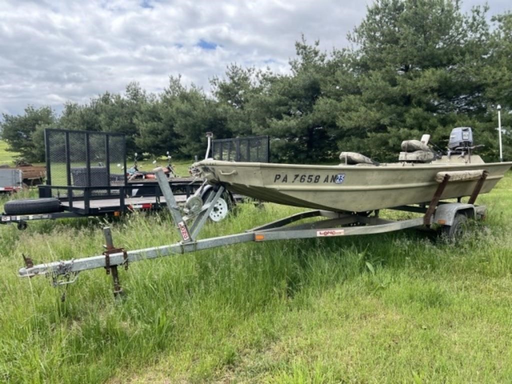 Grumman 15' Aluminum Boat