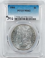 1904  Morgan Dollar   PCGS MS-62