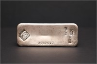 JM 100 OZ SILVER BAR