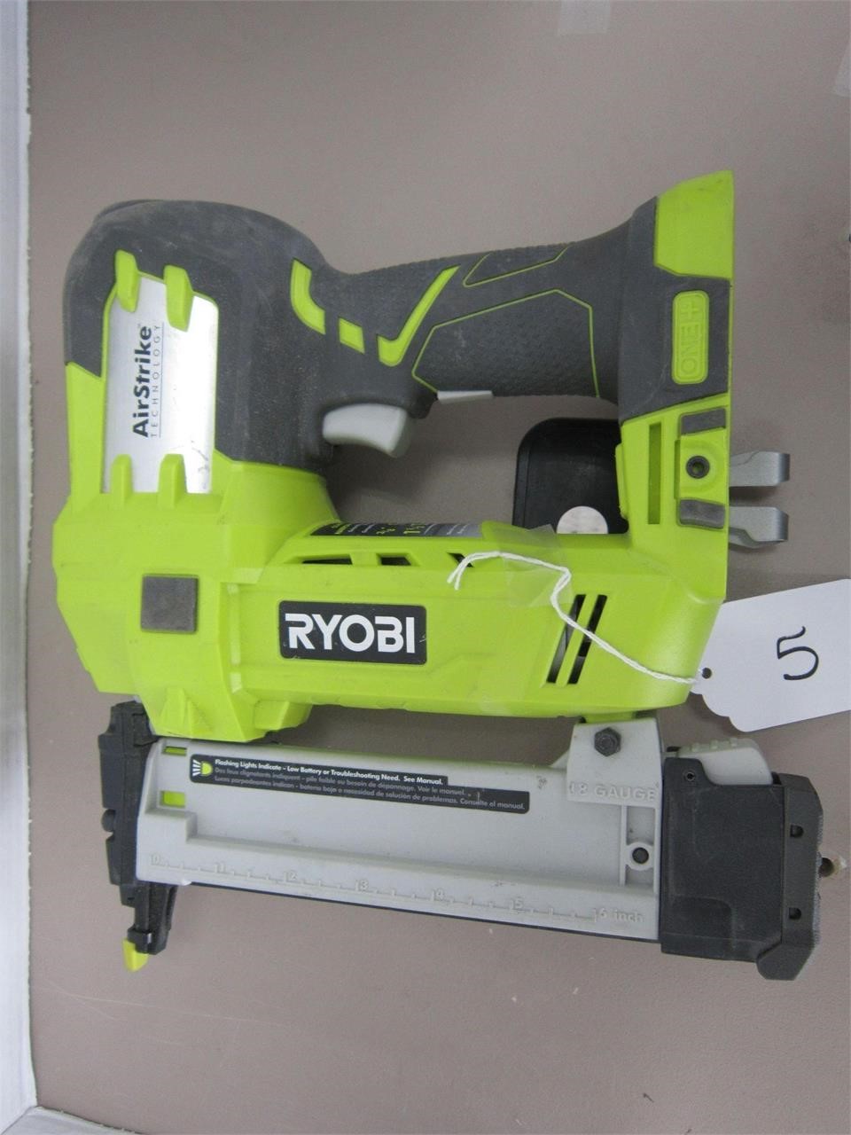 RYOBI 18 GAUGE STAPLER-NO BATTERY