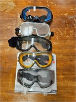 Various Safety Goggles