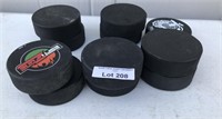 Lot of Hockey Pucks