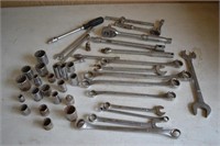 Lot Craftsman, Snap-On, & Other Wrenches & More