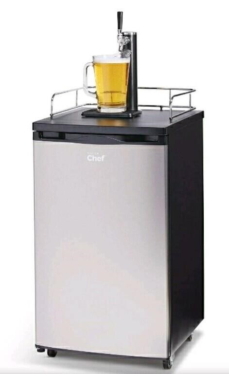 Open Box MASTER Chef, Kegerator Beer Refrigerator