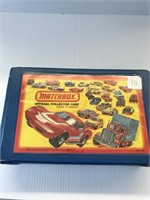 Matchbox Official Collector Case with Cars
