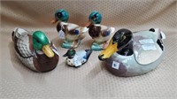 Portuguese Ceramic Duck w/ Lid, Royal Coplay