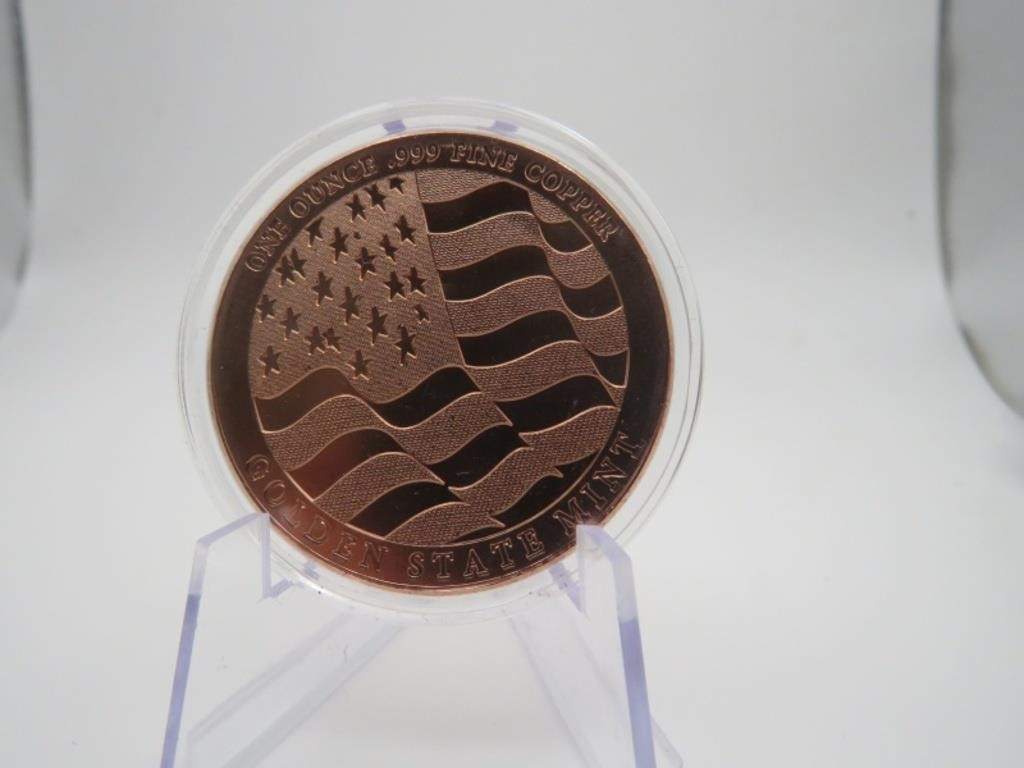 Copper Golden Stater Coin