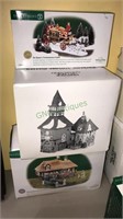 Three boxes of department 56 items, the Queen’s