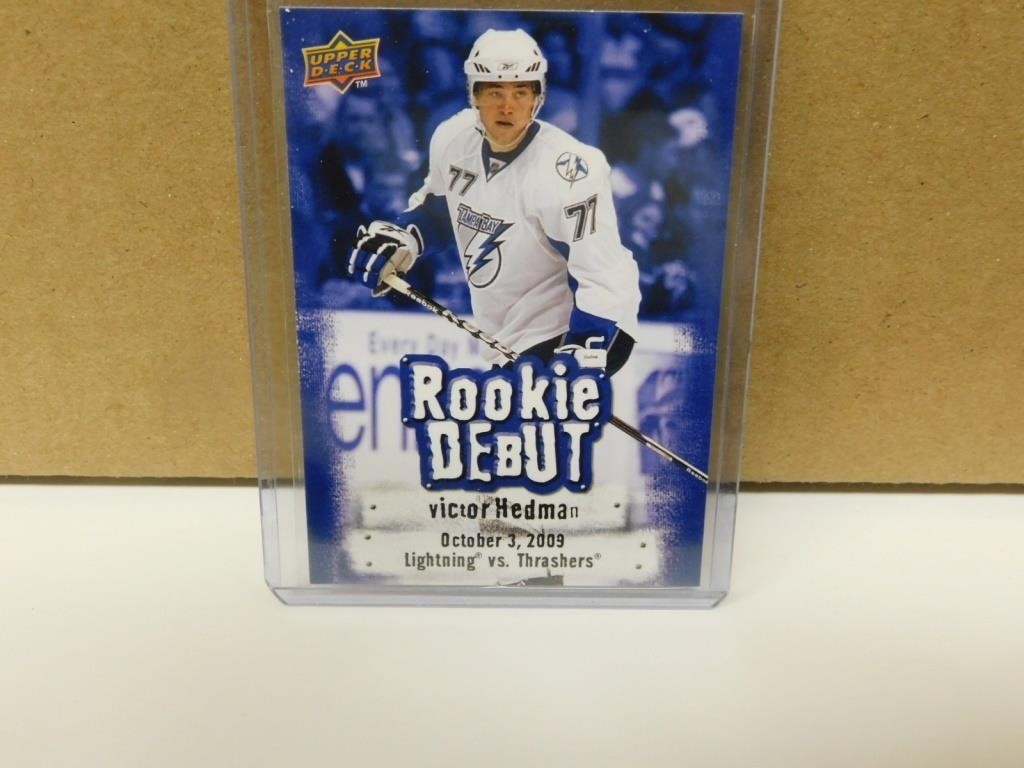 2009-10 Victor Hedman #ED3 Rookie Card