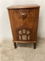 Vintage Converted Radio To Book Shelf