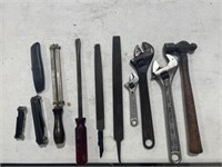 Ball pin hammer, combination wrenches and more