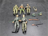 21st Century Toys 5 Military Action Figures
