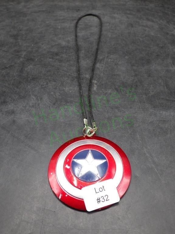Marvel Avengers Capt. America Necklace