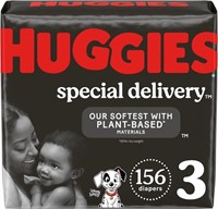 Huggies SpecialDelivery Baby Diapers Size 3, 156ct