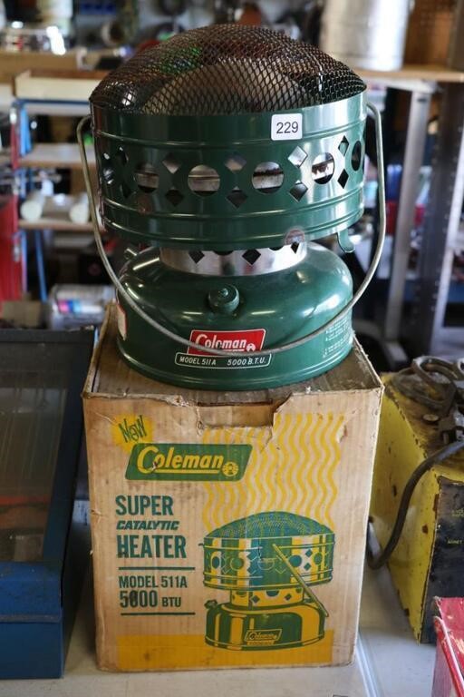 COLEMAN 511A 5000 BTU HEATER