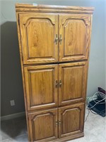 Oak Armoire/ Tv Cabinet- Sizes in pics