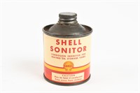 SHELL SONITOR HEATING OIL STORAGE TANK 4 OZ. TIN