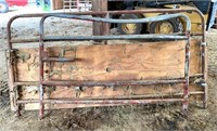 2pcs- 6' & 8' livestock gates - POOR condition