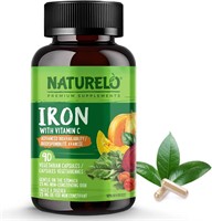 NATURELO Vegan Iron Supplement