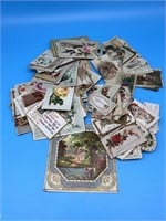 Large Antique Cards And Name Cards