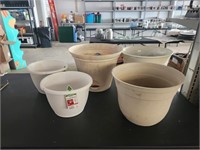 (5) Planter Pots